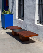 Mid-Century Walnut Expanding Coffee Table by John Keal for Brown Saltman