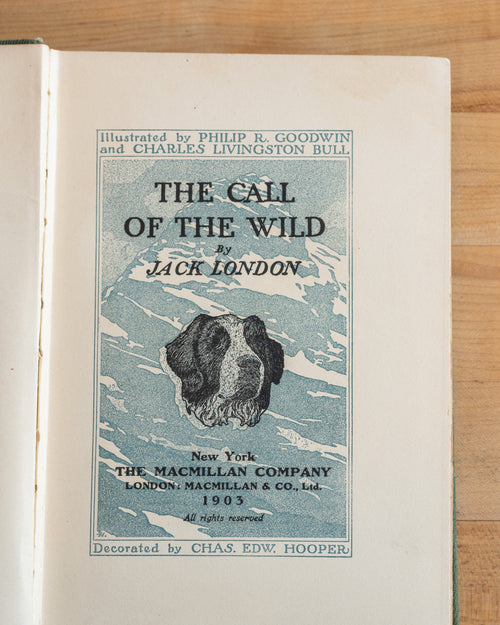 1903 Jack London Call of the Wild 1st Edition