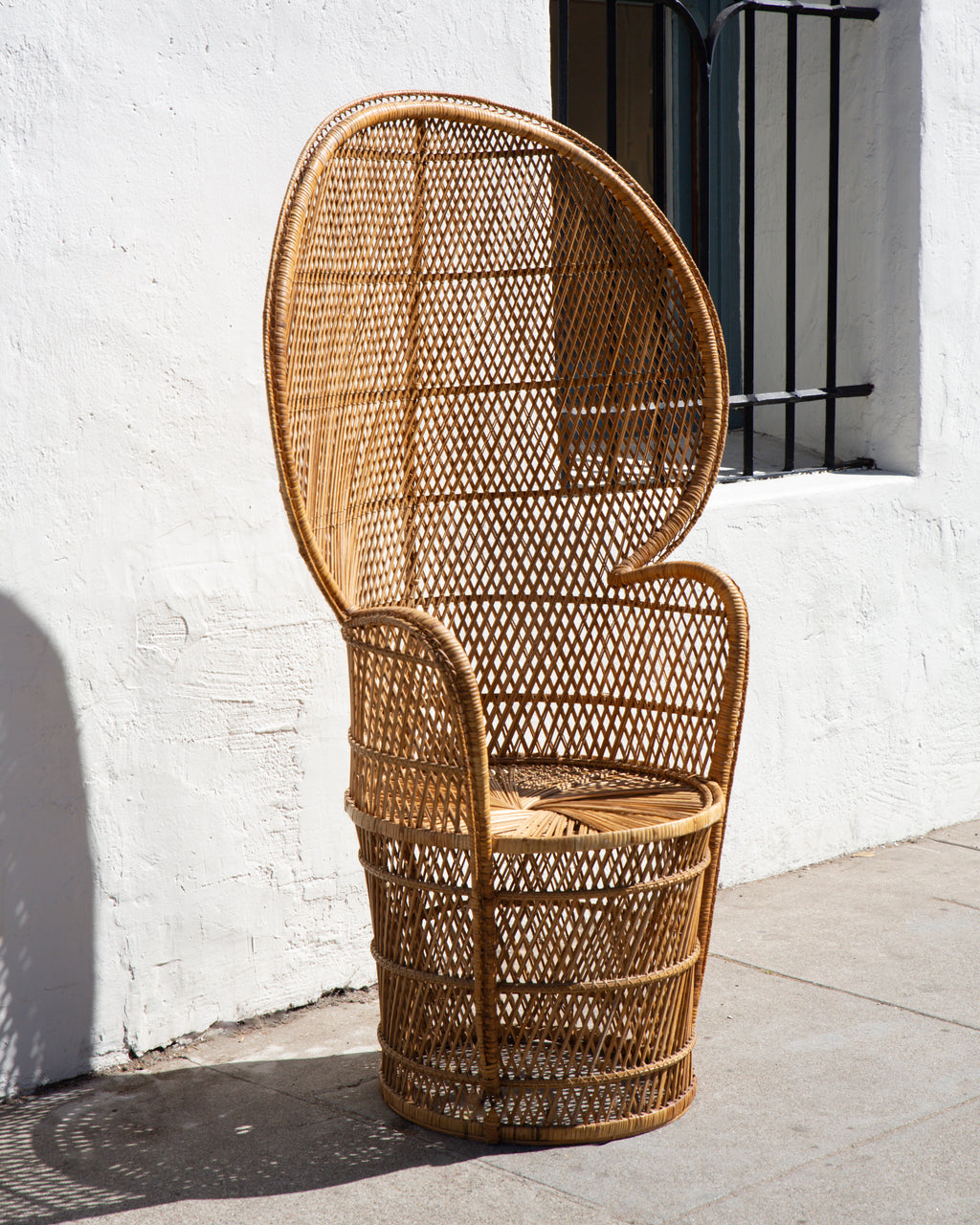 Vintage Peacock Chair