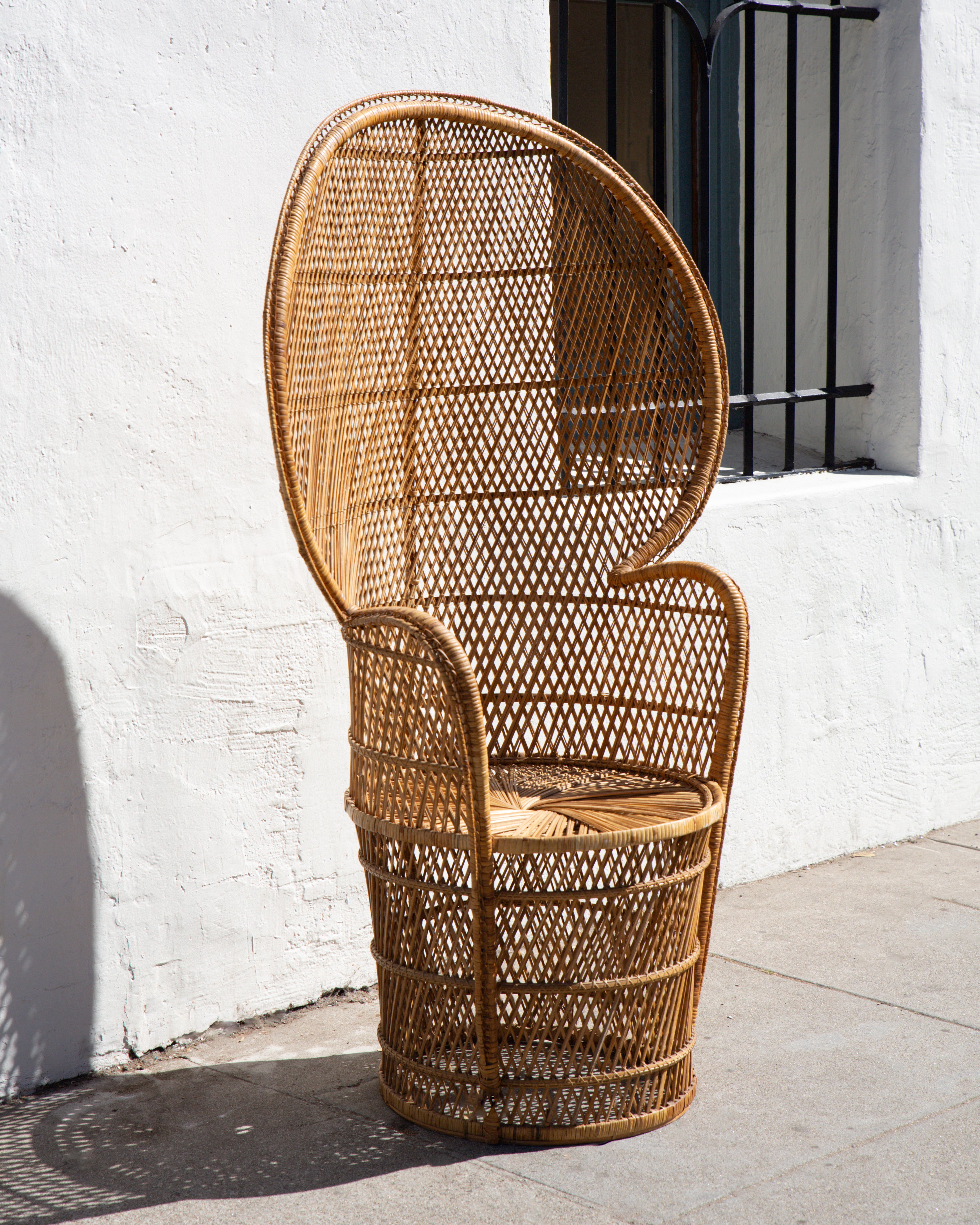 Vintage Peacock Chair