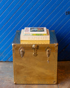 Vintage Brass Trunk with Keys