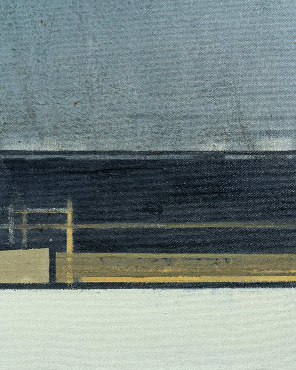 William Steiger "Pequonnock II" Oil on Canvas c. 1993-94