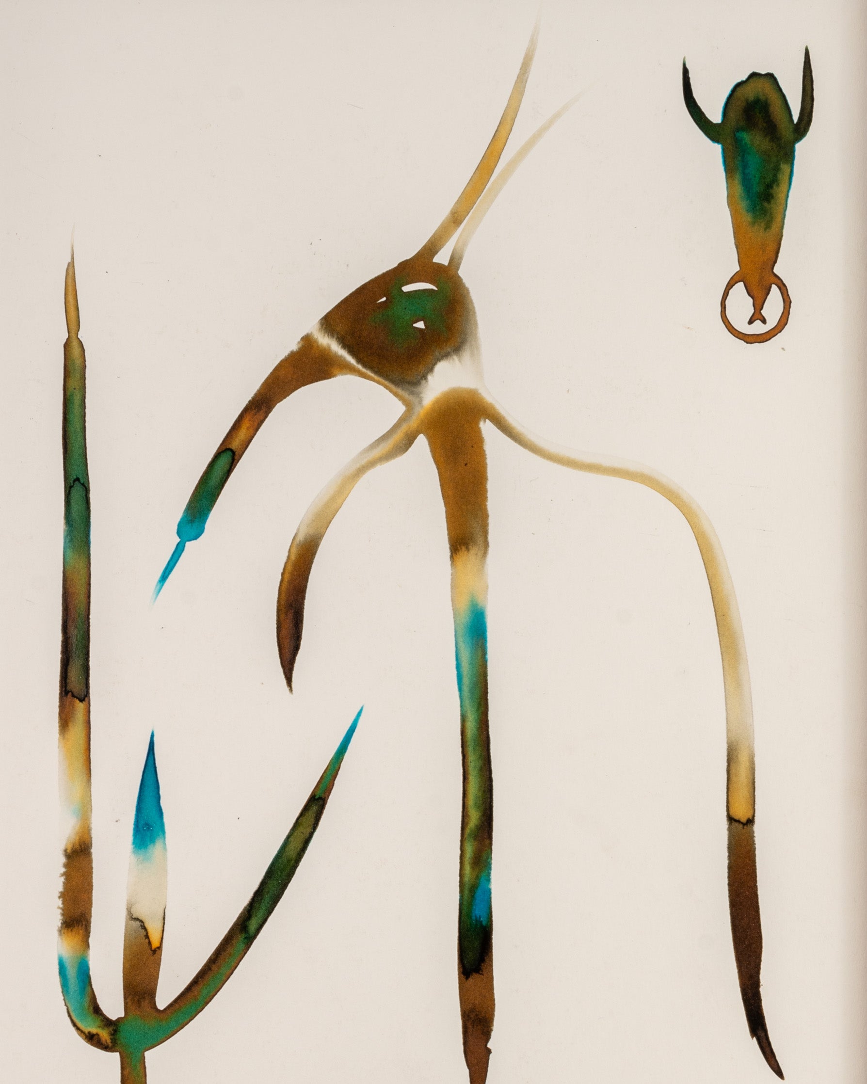 Signed Original Alan Moore Abstract Painting