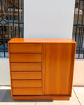 Vintage 1960s Danish Teak Dresser/Wardrobe