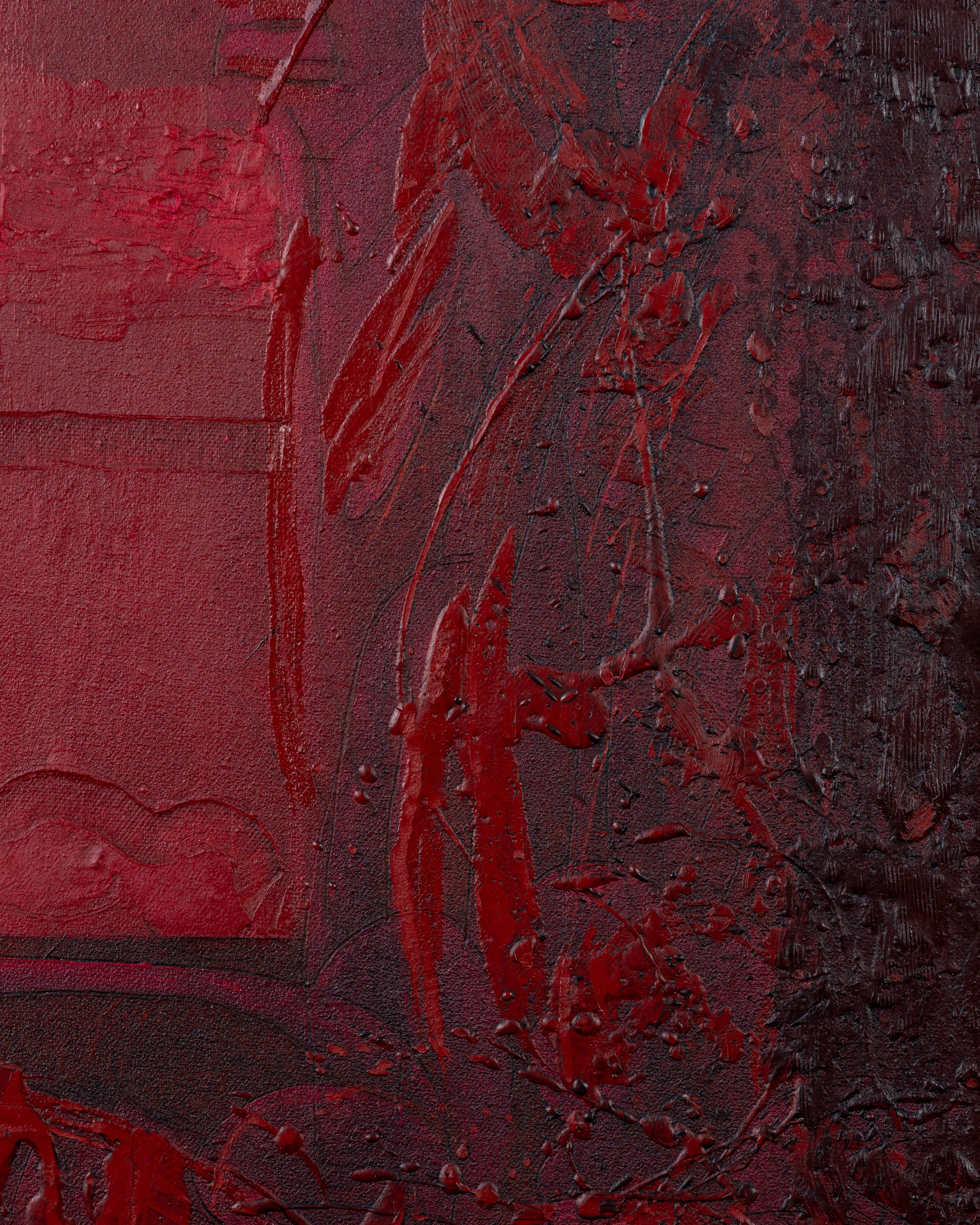 Oil On Canvas By Mexican Modernist Alfonso Lopez Monreal