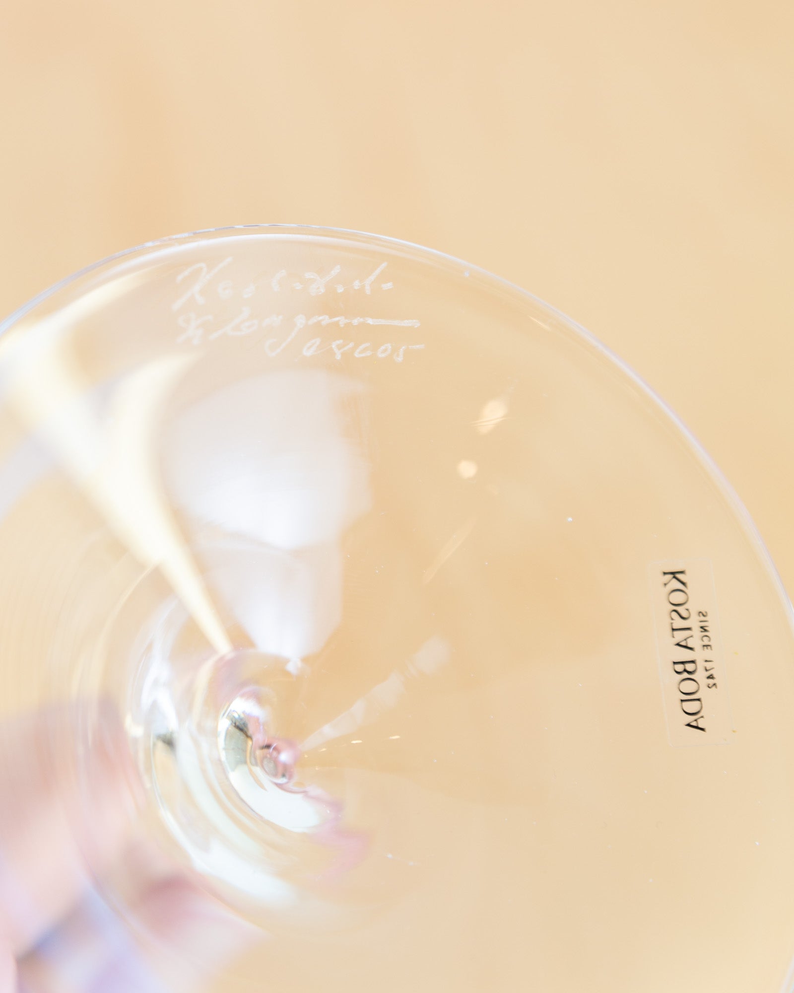 1970s Kjell Engman for Kosta Boda Signed Crystal Fanfare Candlesticks (Pair)