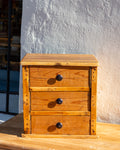 Vintage 3 Drawer Cabinet Made From Upcycled Wood