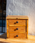 Vintage 3 Drawer Cabinet Made From Upcycled Wood