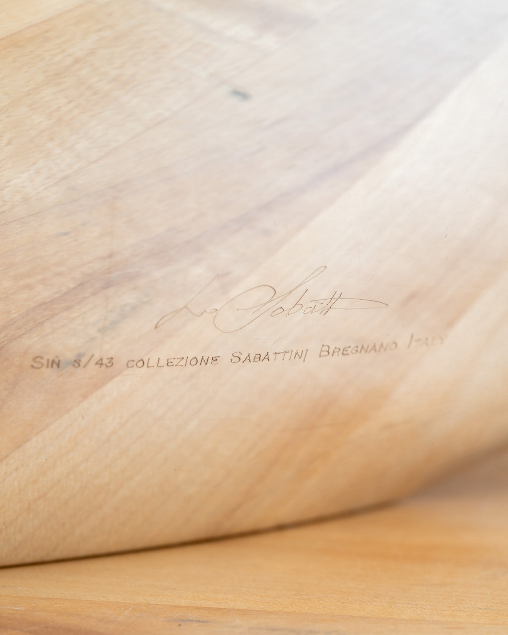 Italy c. 1976 Silver Plate Sin Vase Signed Lino Sabattini