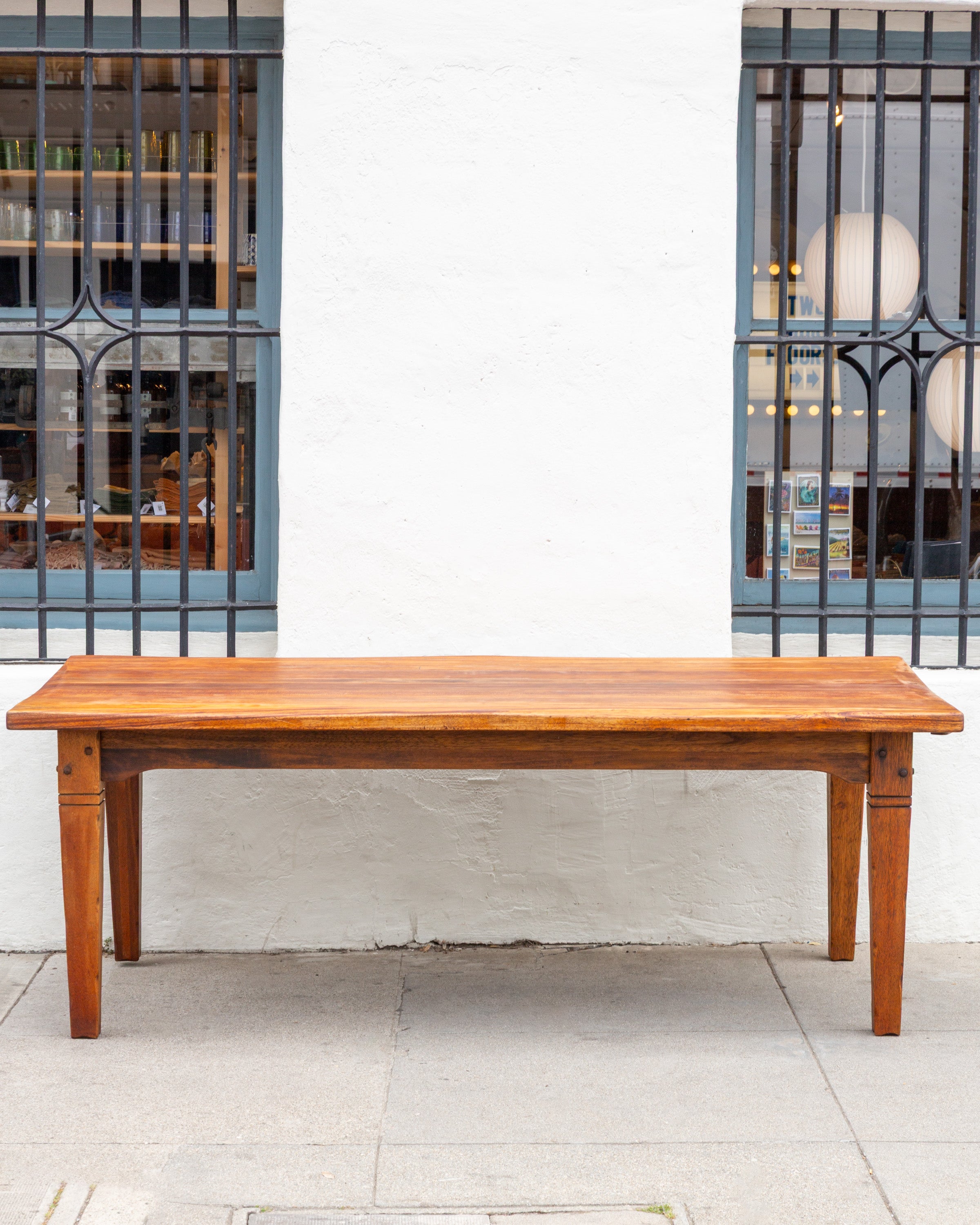 Vintage Solid Wood Refurbished Dining Table