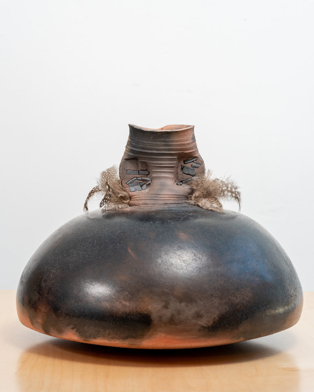 Studio Pottery Vase By Patrick Shia Crabb (Signed)