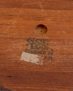 Large Vintage Teak Ice Bucket By Scan Look AQ