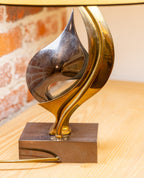 1970's Willy Daro Signed Original Sculpture Lamp from Belgium