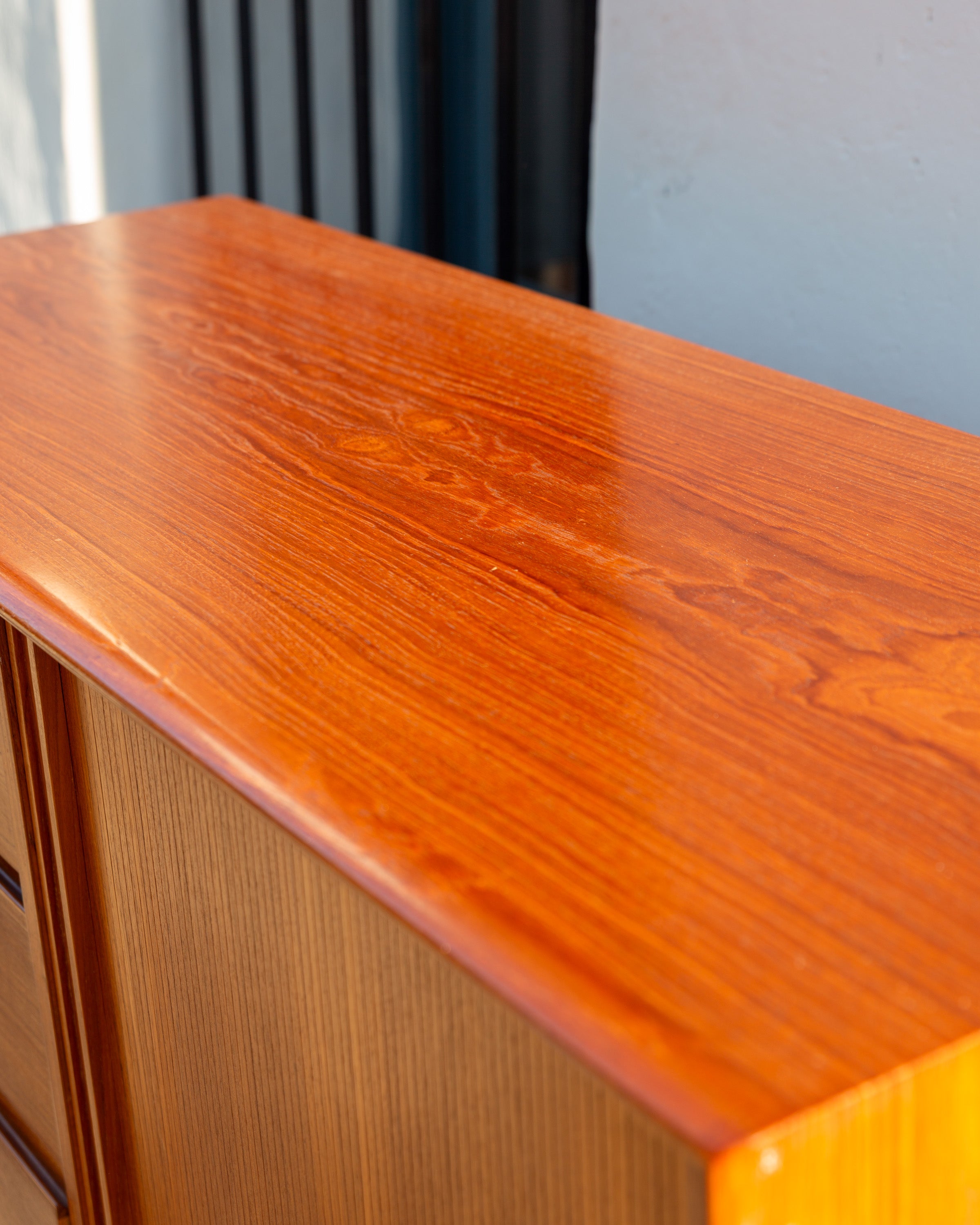 Vintage 1960s Danish Teak Dresser/Wardrobe