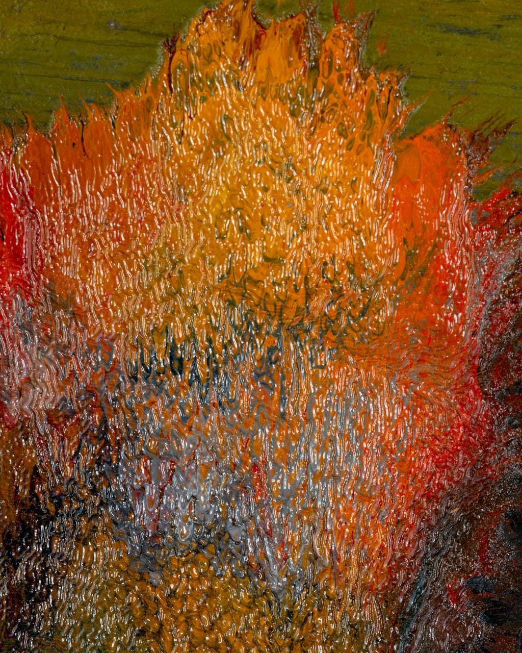 A. Rodriquez, Mexico City, 1969, Oil On Panel