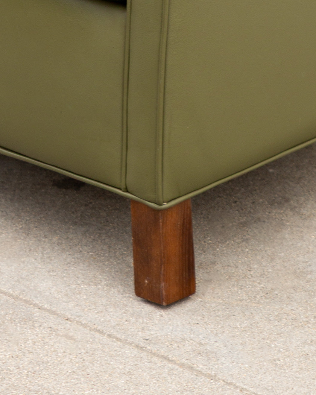 Mies Van Der Rohe Krefeld Leather Club Chair for Knoll International