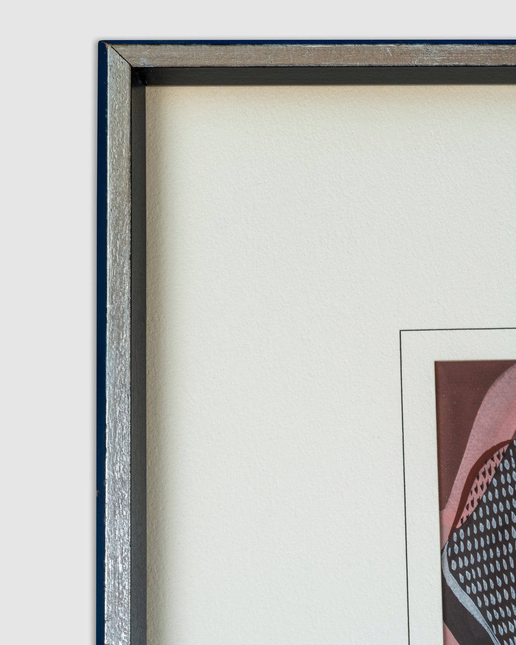 Abstract Gouache On Paper By John C. Ayers