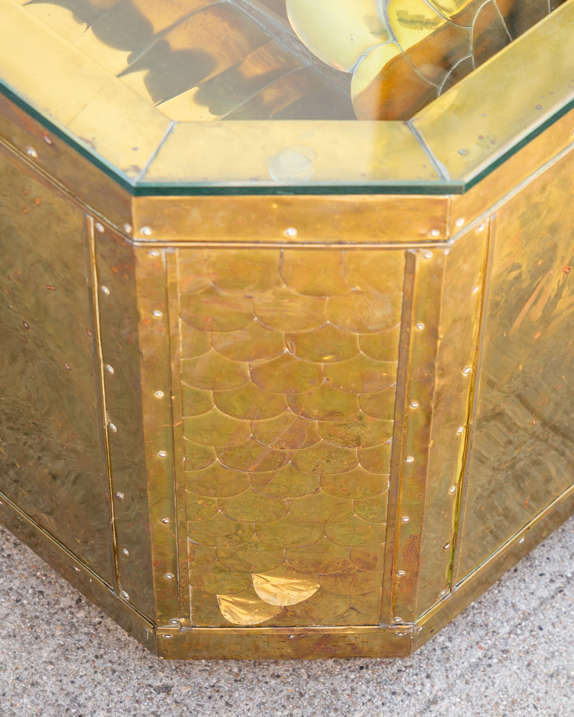 Rare Sergio Bustamante "Fish" Coffee Table