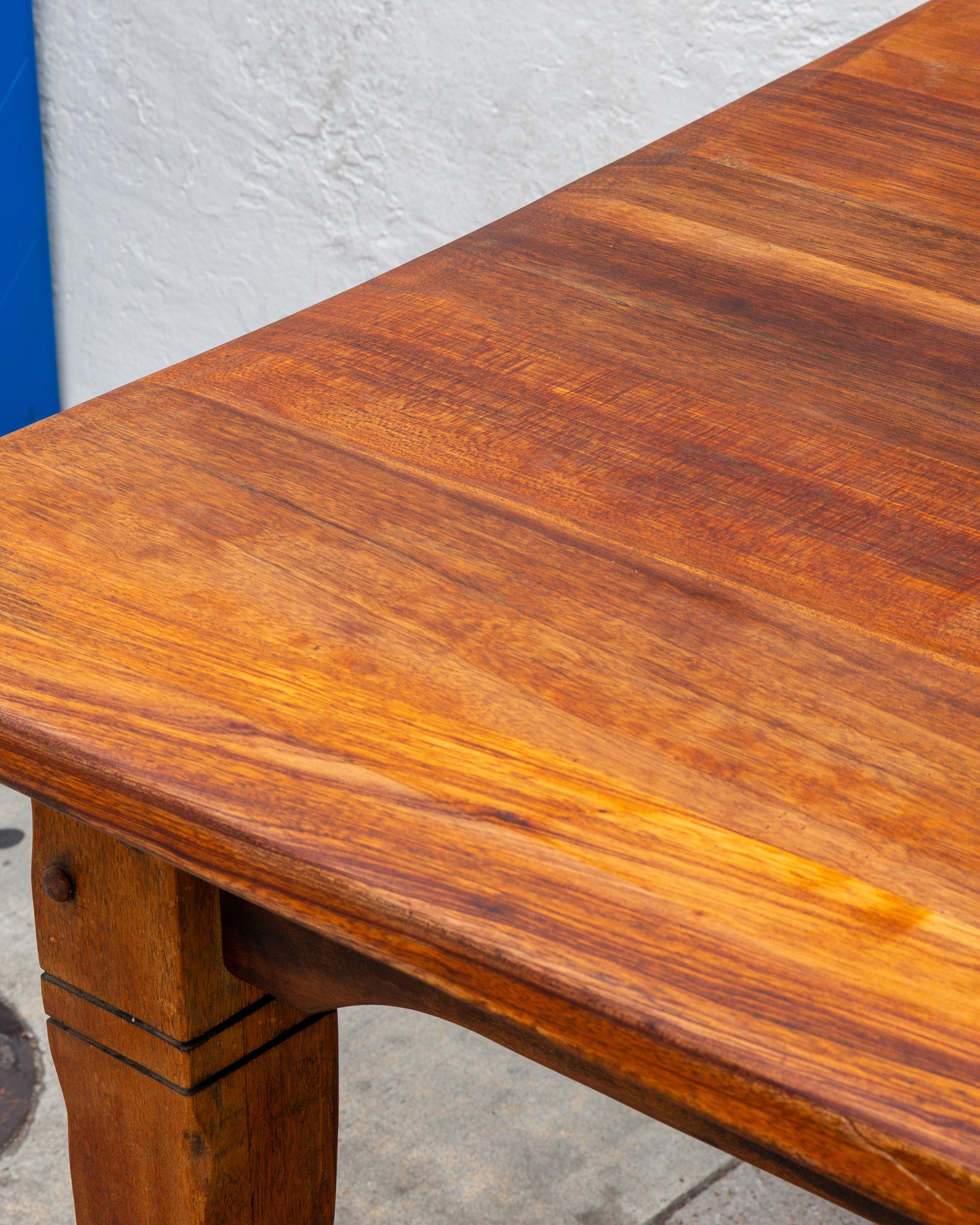 Vintage Solid Wood Refurbished Dining Table