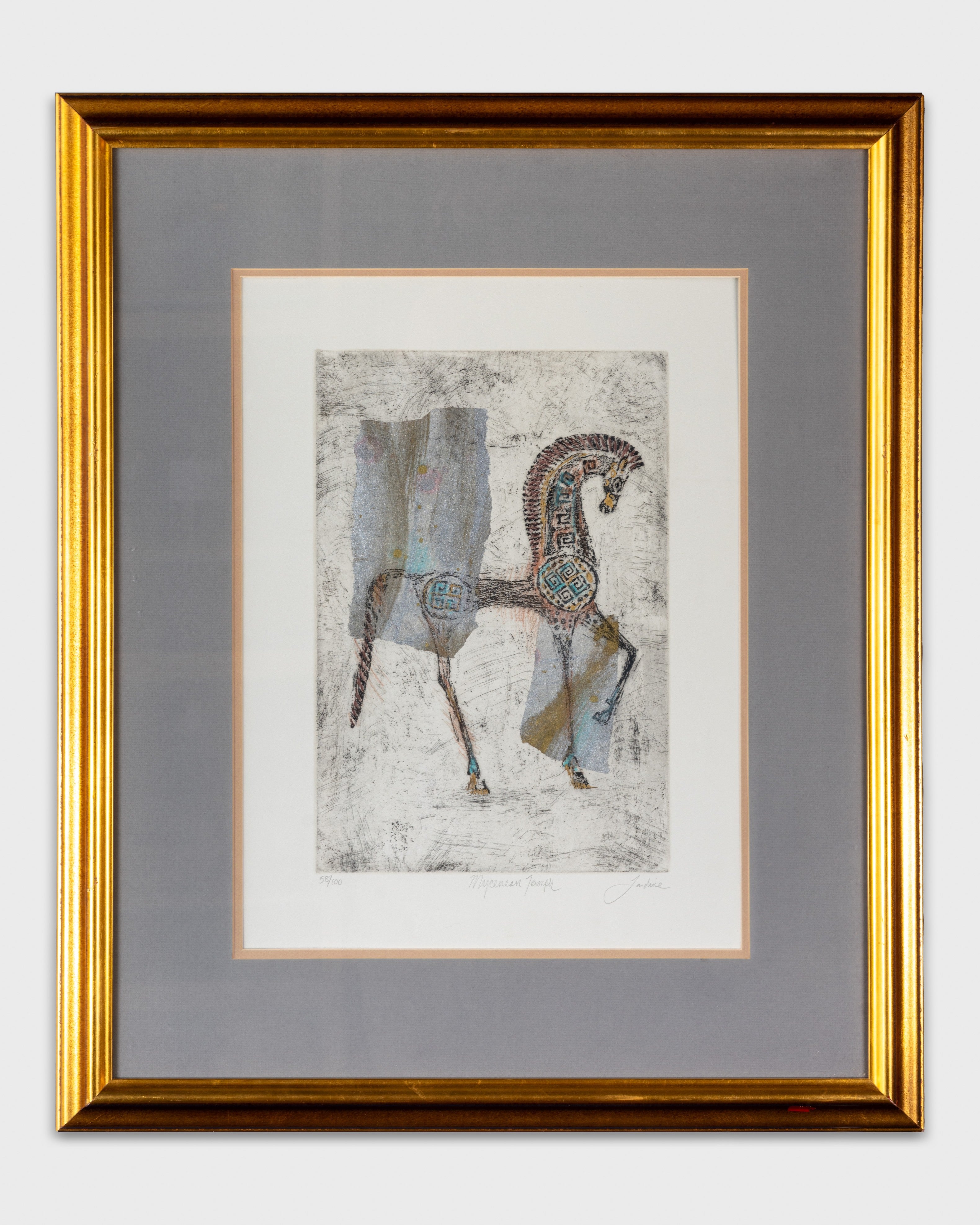 Signed Serigraph Horse