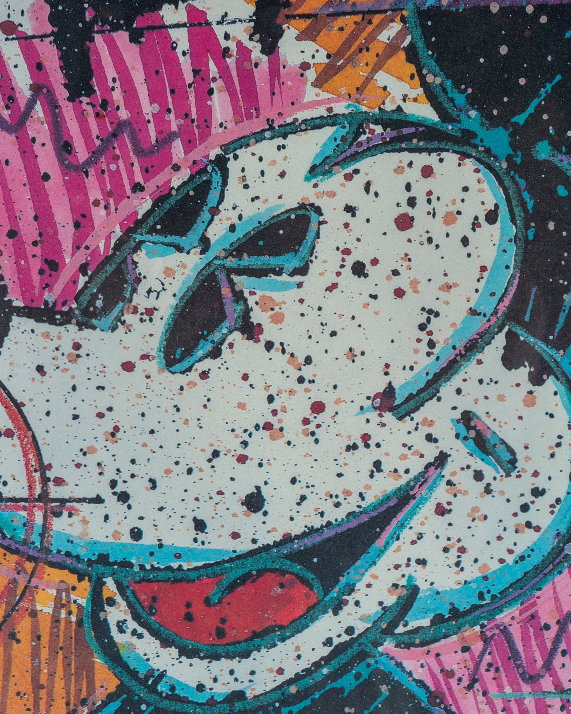 Vintage Mickey & Nordstrom Signed Poster Framed