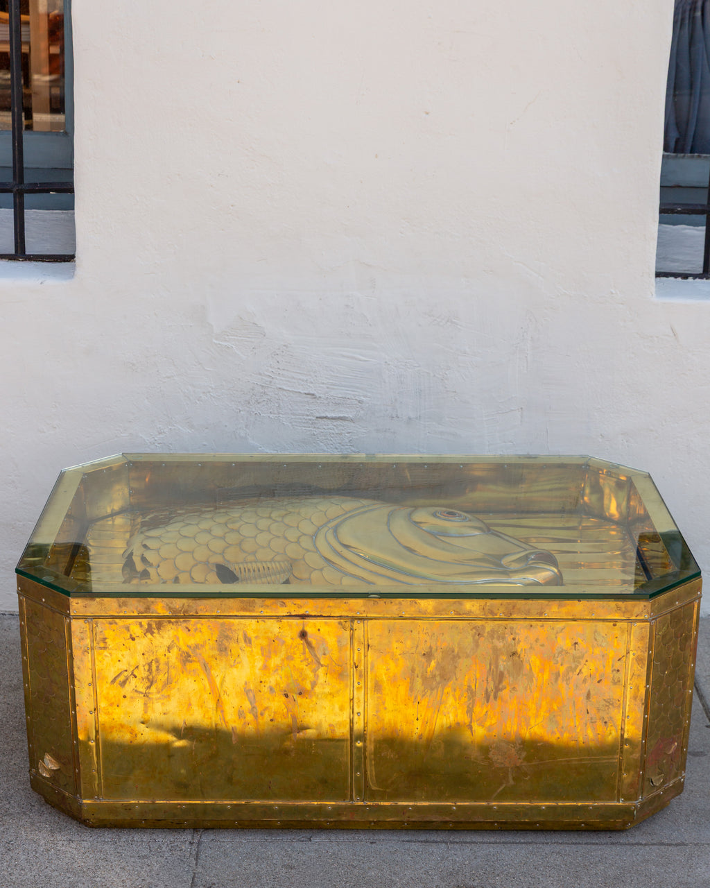 Rare Sergio Bustamante "Fish" Coffee Table