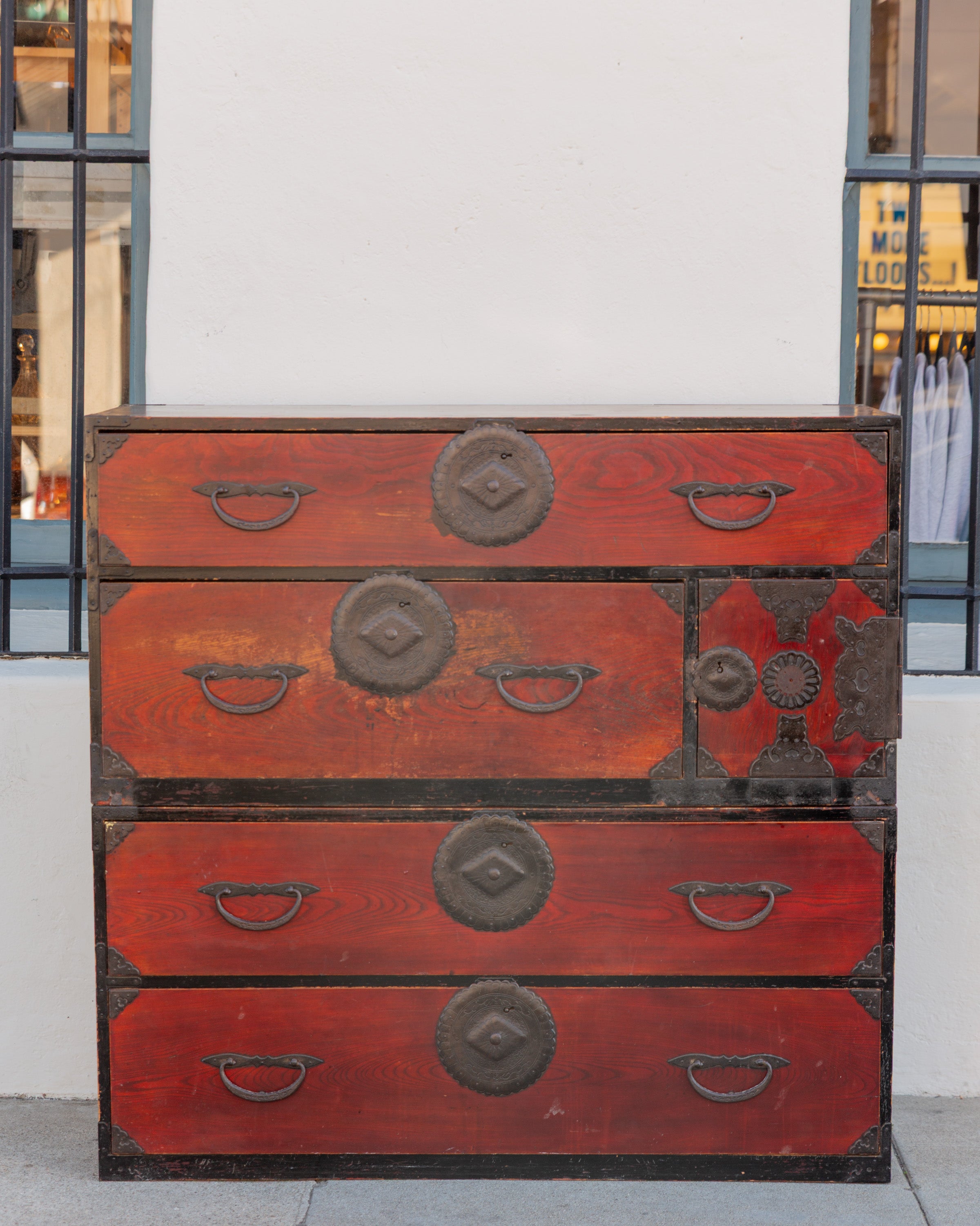Japanese Tansu Chest — The Blue Door, Santa Barbara