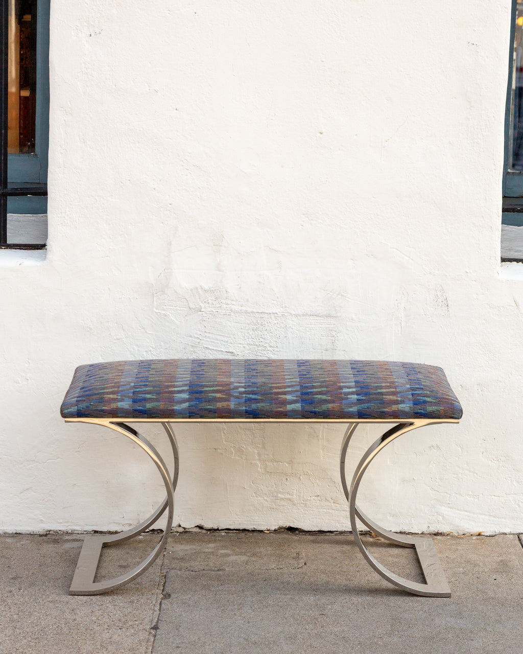 Vintage 1970s Karl Springer Bench