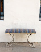 Vintage 1970s Karl Springer Bench