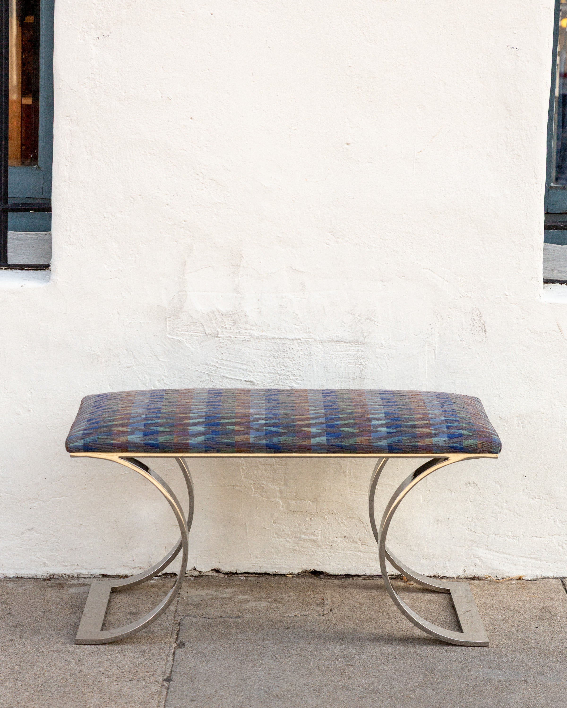 Vintage 1970s Karl Springer Bench