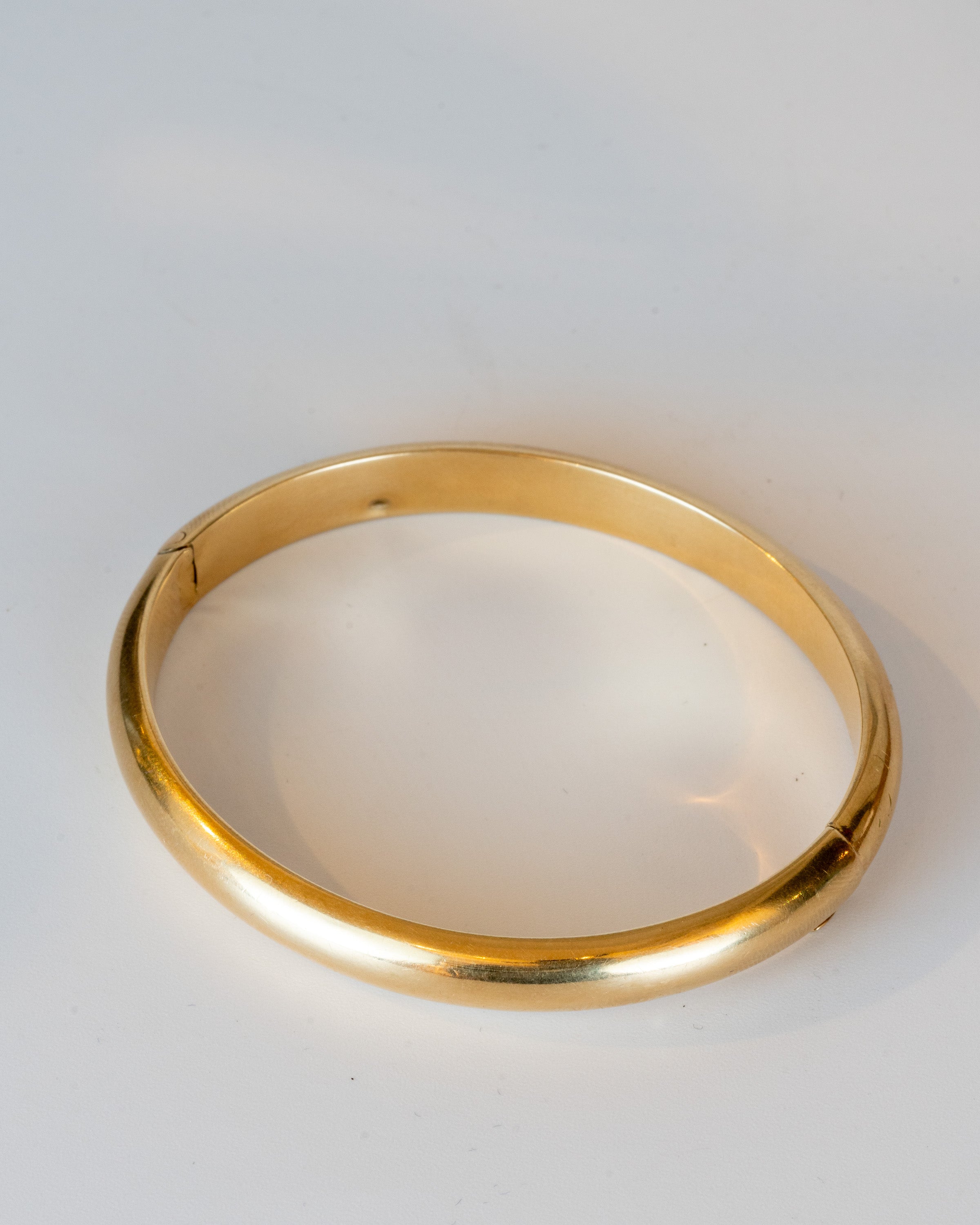 Tiffany & Co 14k Hinged Bangle