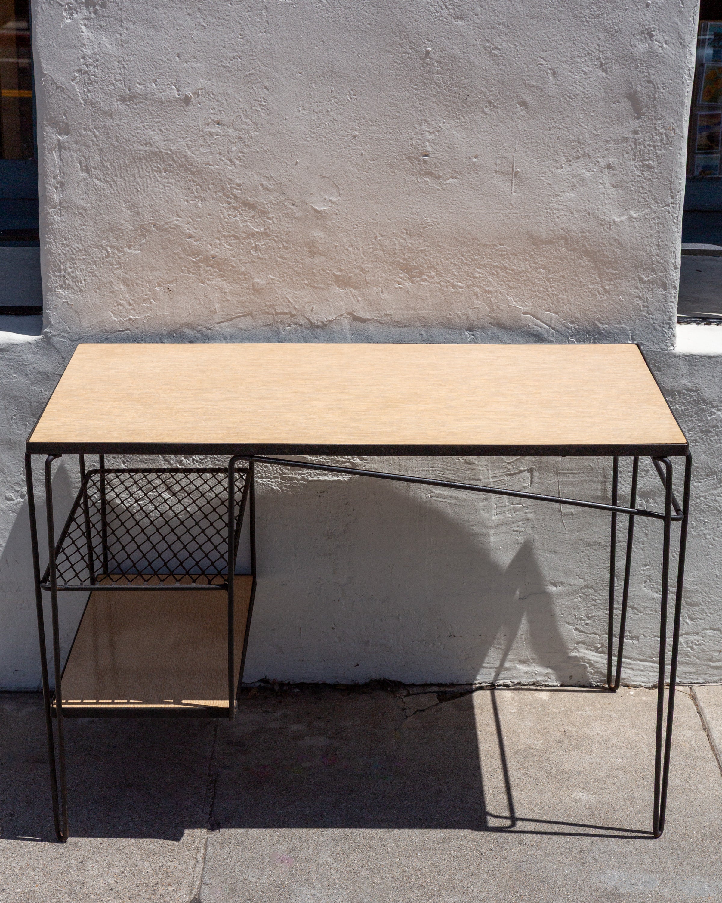 Mid Century Desk Thin Line Pacific Design