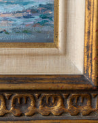 California Plein Air Seascape "Marine La Jolla" Oil Painting