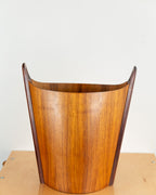 Einar Barnes for PS Heggen Teak Wastebasket