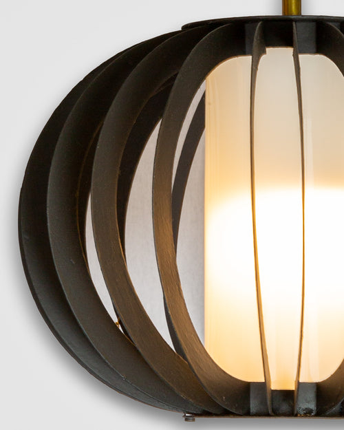 1950's Atomic Globe Light Fixture