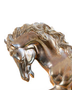 Large Brass Horse 1970's