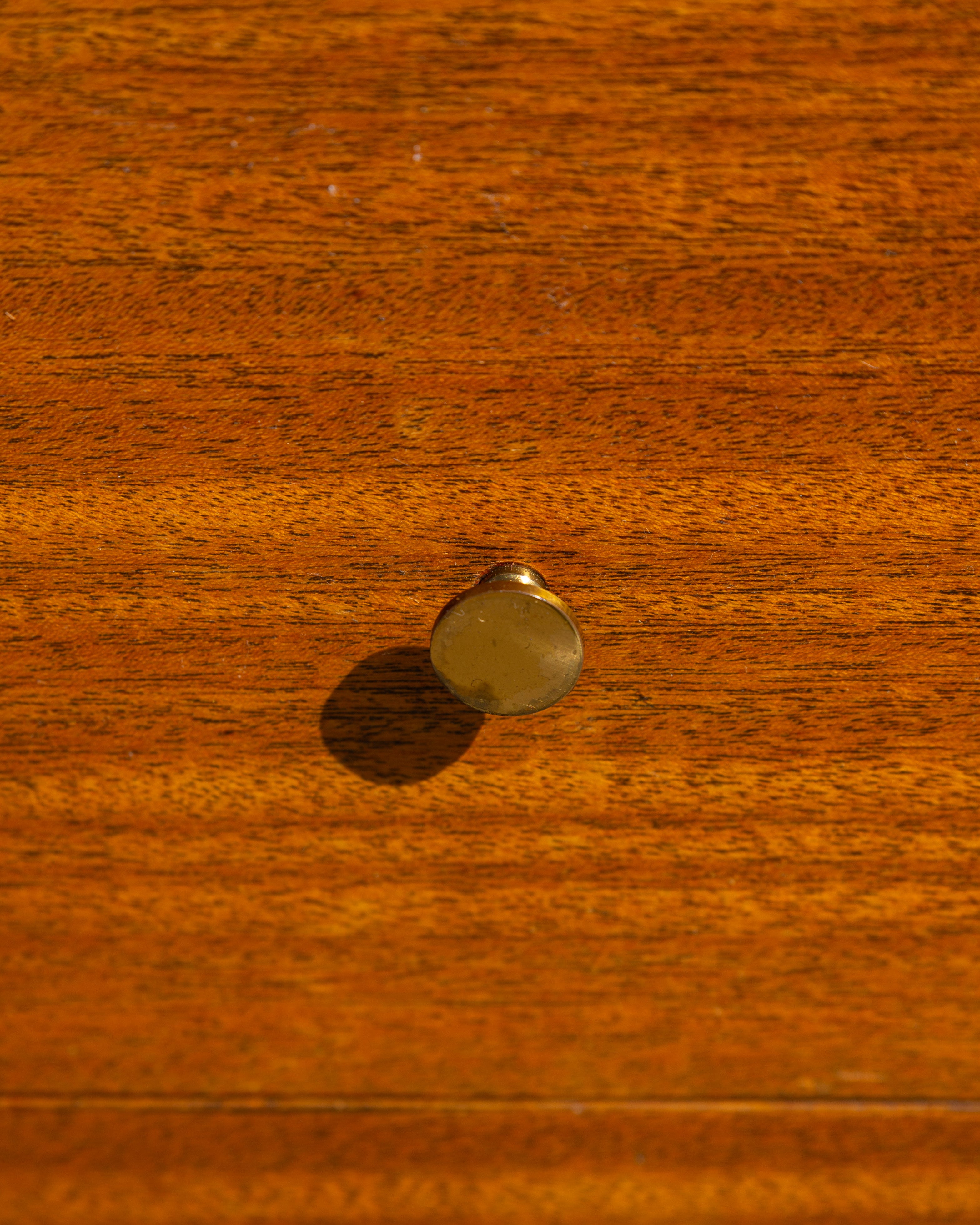 Paul McCobb for Calvin Mid Century Brass X Base Dresser