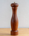 Vintage Large Teak Italian Pepper Grinder