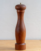 Vintage Large Teak Italian Pepper Grinder
