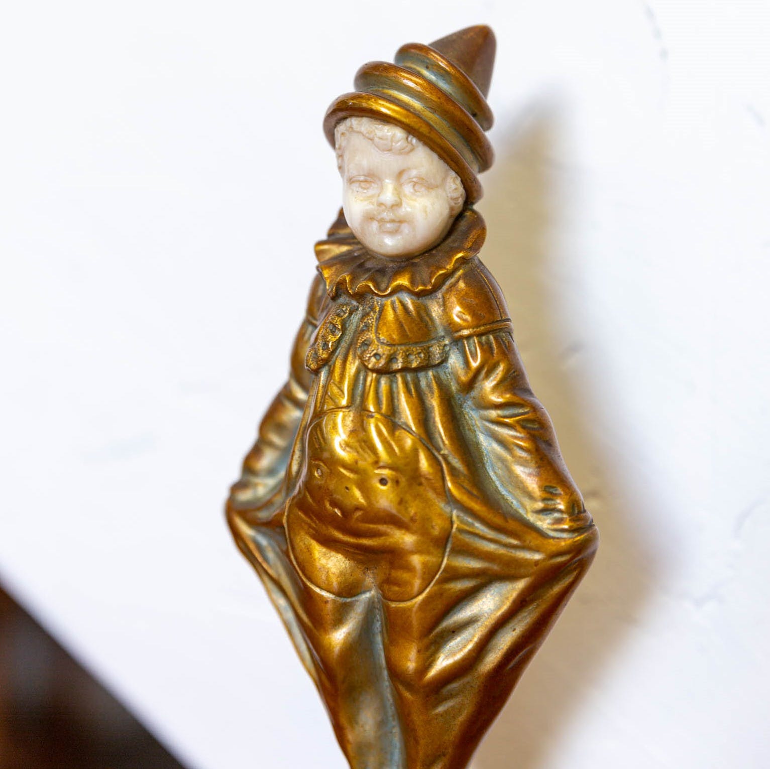 French Art Deco Bronze Figure Circa 1920 Signed By George Omerth