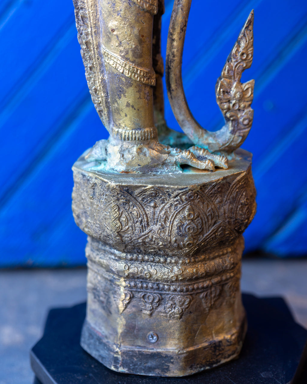 Vintage Bronze Mythical Hindu Bird on New Base