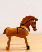 Kay Bojesen Denmark Wood Pony with Harness Toy Horse