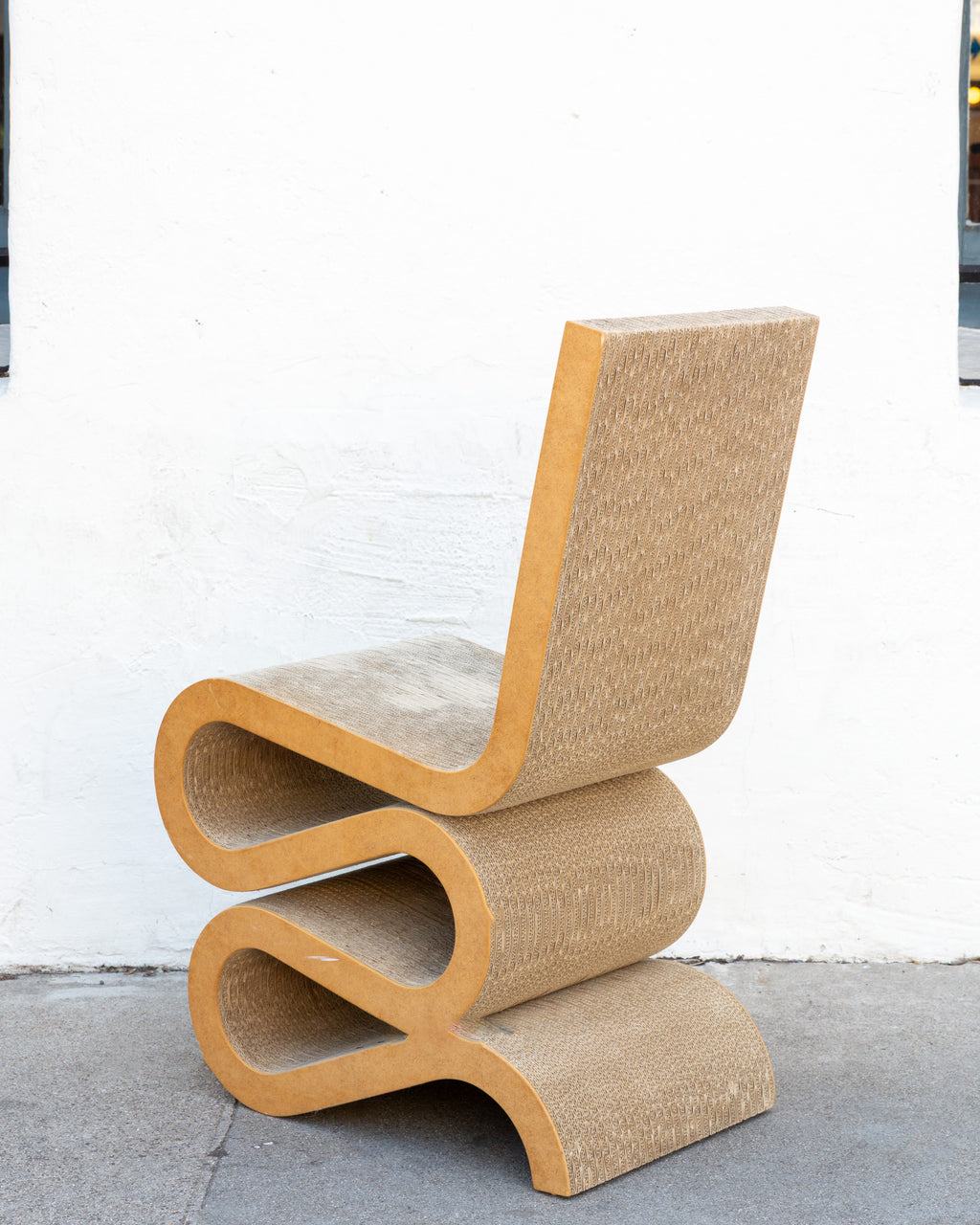 "Wiggle" Side Chair by Frank Gehry for Vitra, Originally Designed in 1972