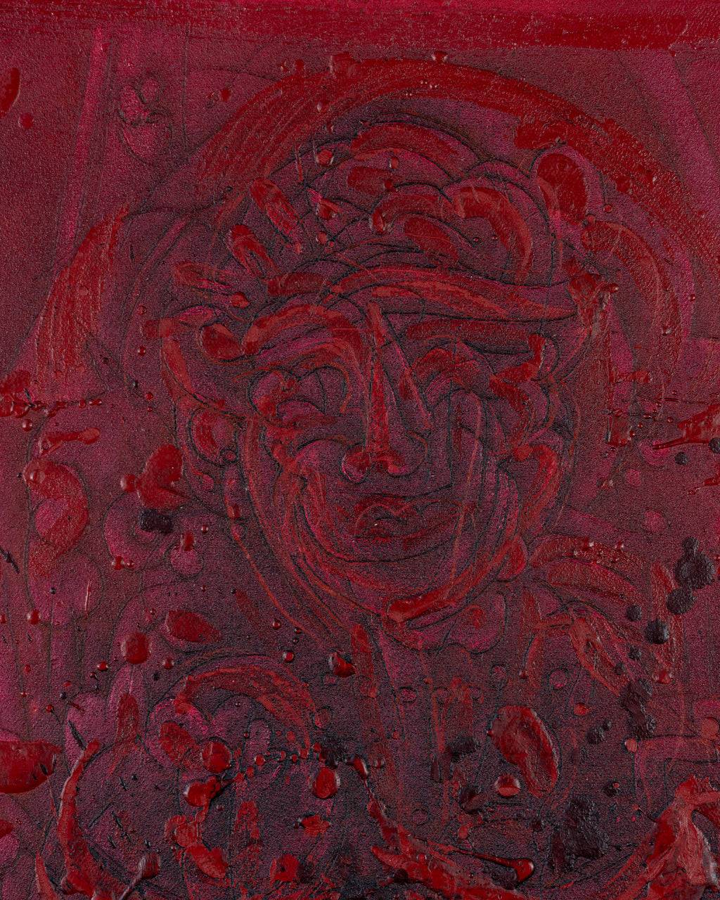 Oil On Canvas By Mexican Modernist Alfonso Lopez Monreal