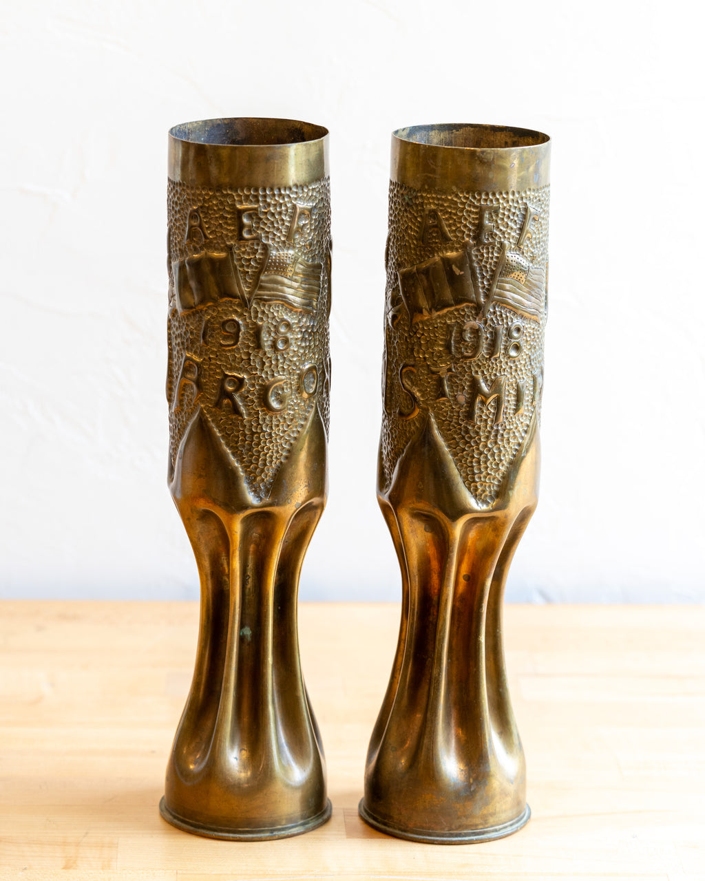 Circa 1918 Antique WW1 Era Trench Art