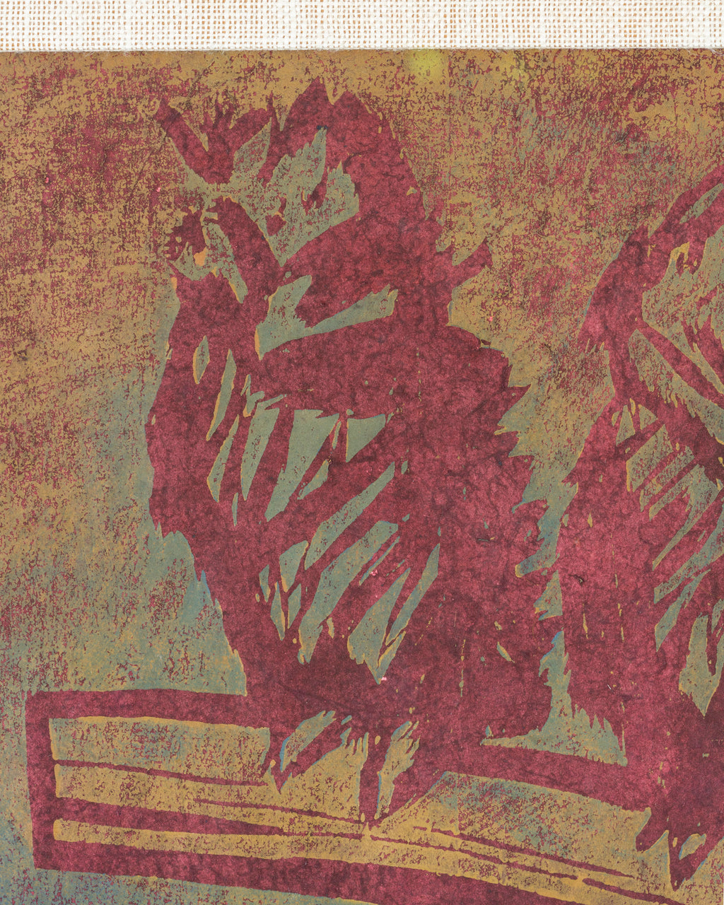 1960s Wood Block Japan by Tadashige One