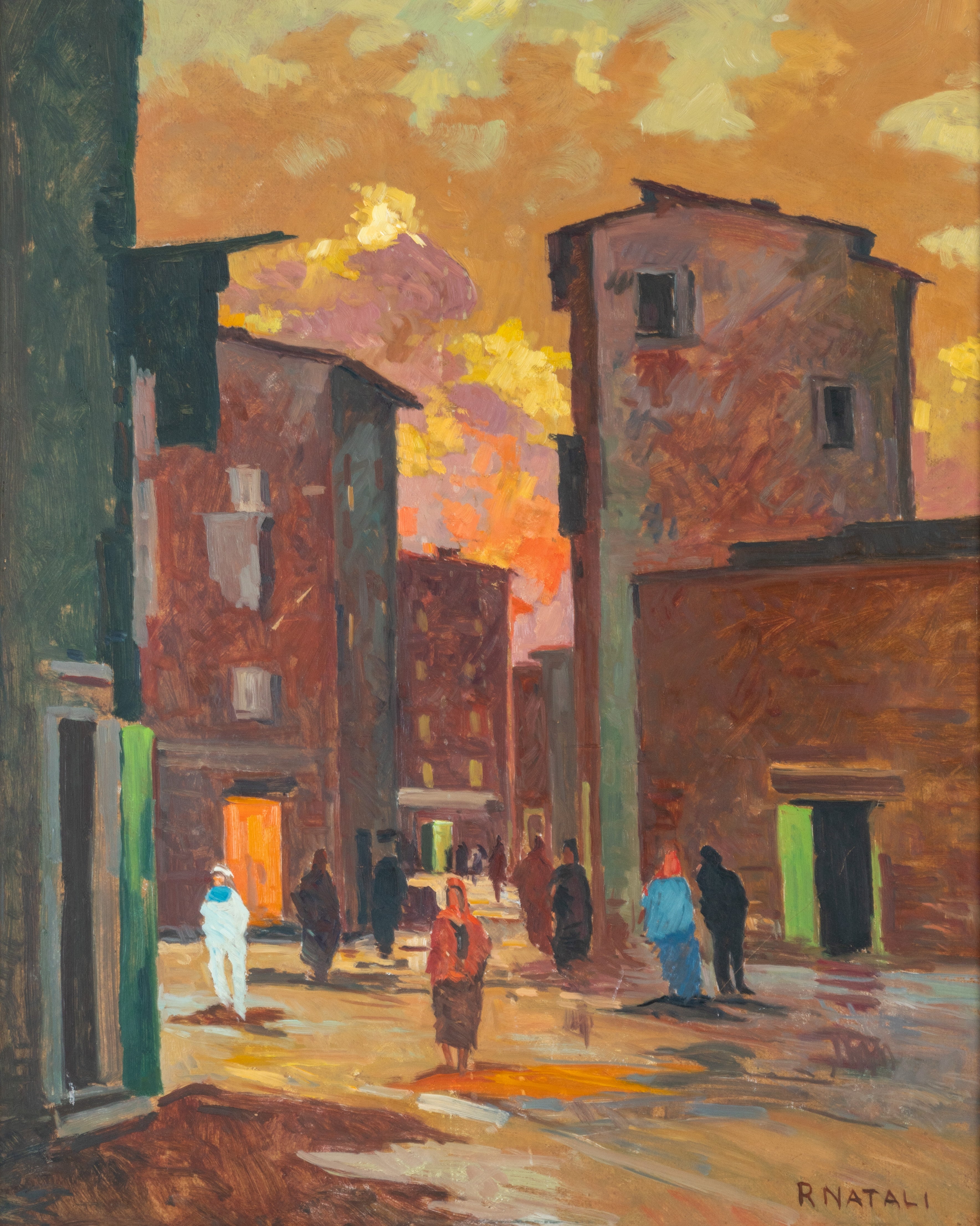 Painting by Renato Natali (1883-1979)