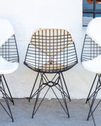 Eames DKR-2 Early 1950's New Powder Coat with Original Cushions