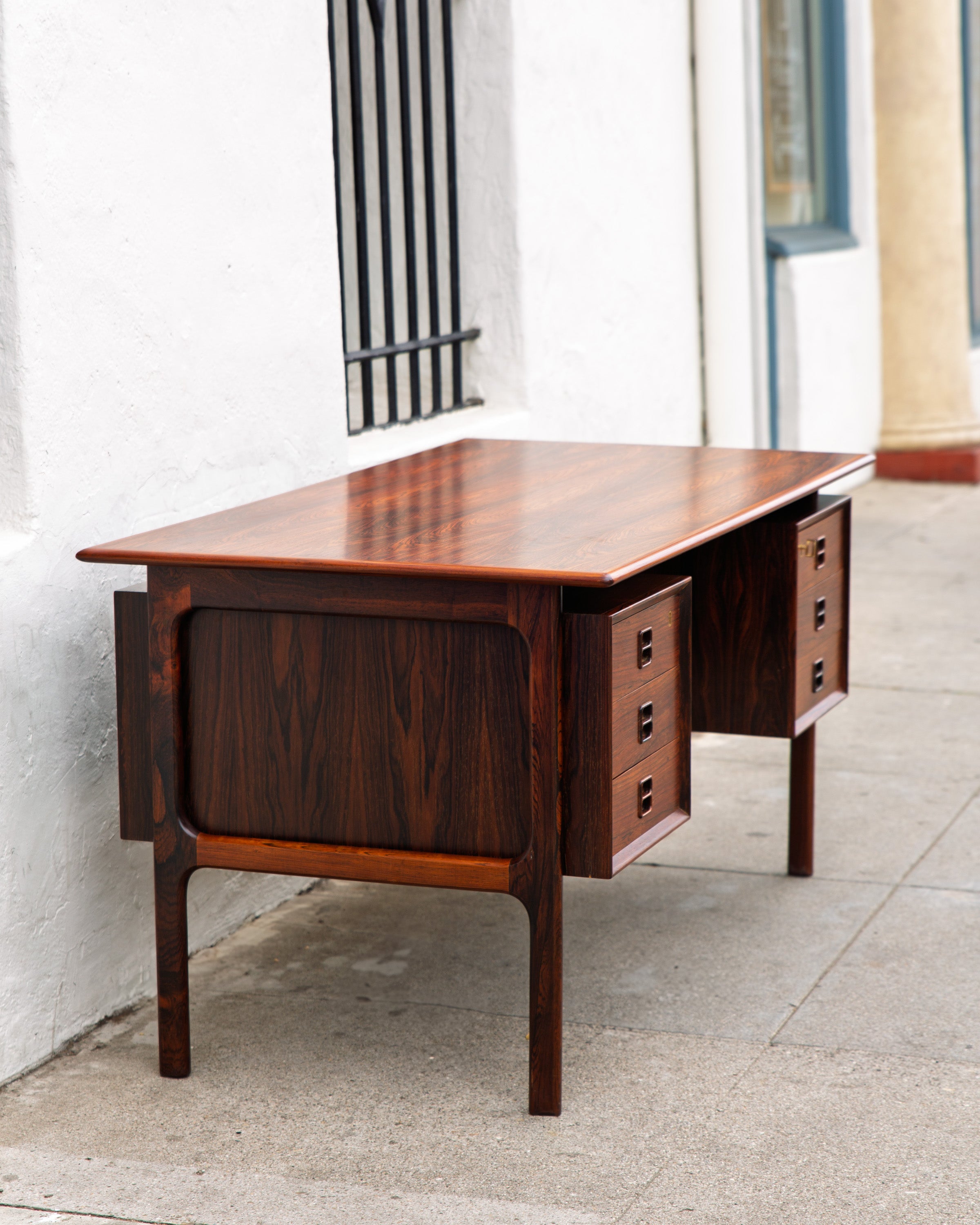 Danish Modern Rosewood Desk