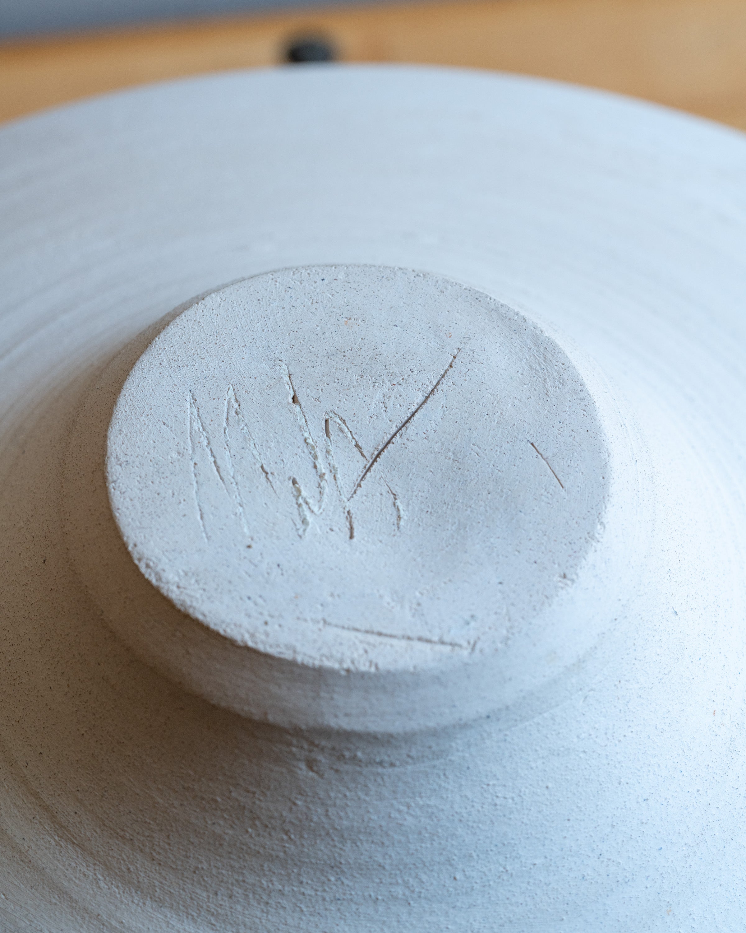 Large Mid Century Signed Raku Pottery in the Style of Otto Heino